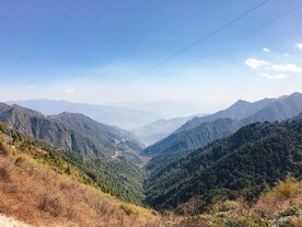 大山江水原野自然风光