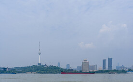 城市江景 