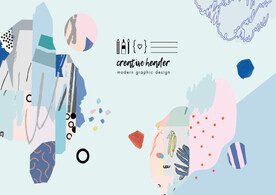 抽象大气简约T恤印花短袖