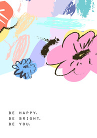 抽象大气简约T恤印花短袖