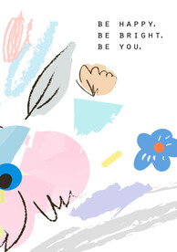 抽象大气简约T恤印花短袖