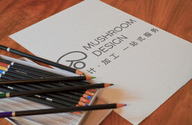 手绘logo样机