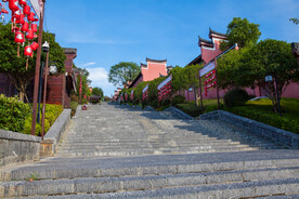零陵东山景区 百步福道