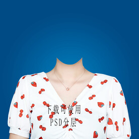 女款休闲衣服素材