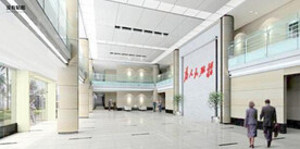 3dmax模型酒店接待大厅大堂