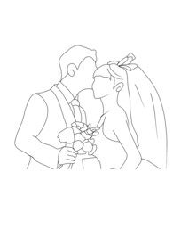 人像婚礼LOGO 