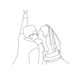 婚纱照 LOGO