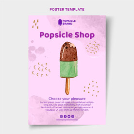 冰淇淋海报