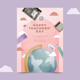 教师节海报