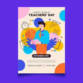 教师节海报