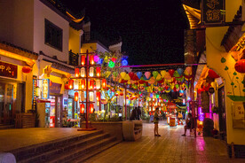 永州零陵古城 溪街夜景