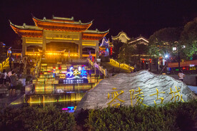 永州零陵古城 溪街夜景