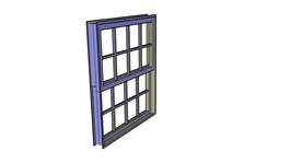 sketchUP草图大师 窗子