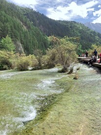 九寨沟风景图