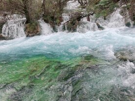 九寨沟风景图