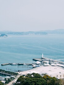 码头港口远眺
