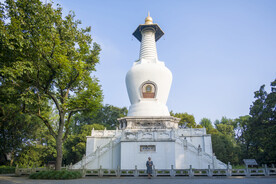 瘦西湖白塔 