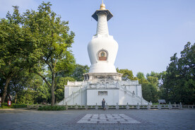 瘦西湖白塔 