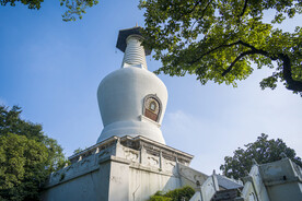 瘦西湖白塔 