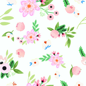 手绘花朵