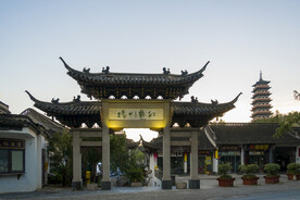 亭台楼阁古建筑实拍 