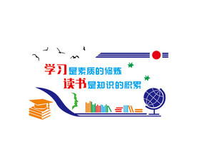 学习是素质的修炼 读书是知识的
