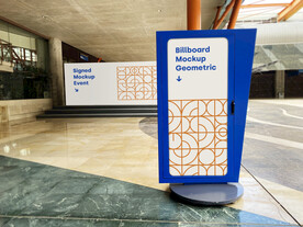 户外广告样机