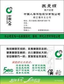 中国人寿名片