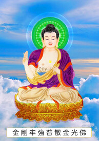 十二尊 金刚牢强普散金光佛