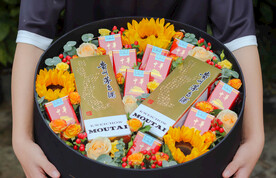 茅台中华创意鲜花礼盒