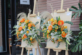 INS风画架开业花牌