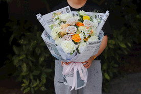 INS风简洁混合花束