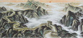 万里长城装饰画