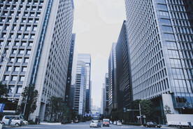 日本东京箱根建筑街景