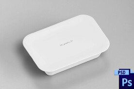 保鲜盒锁鲜装外卖盒子样机