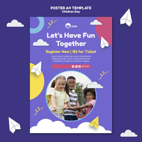 儿童节海报