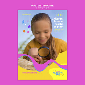 儿童节海报