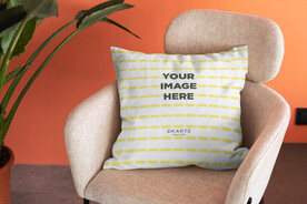 抱枕坐垫枕头样机模版花色花型