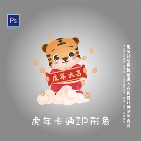 虎年卡通IP形象