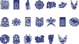 矢量古典青花瓷国风图片