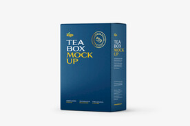 咖啡奶茶外包装纸盒子样机