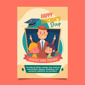 教师节海报