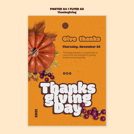 感恩节海报