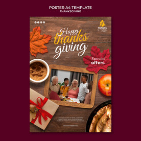 感恩节海报