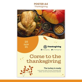 感恩节海报