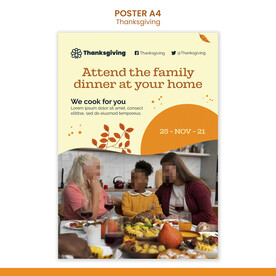 感恩节海报