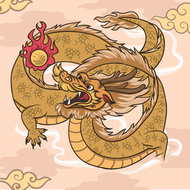 龙 