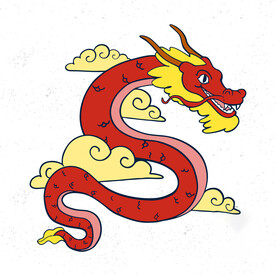 龙 