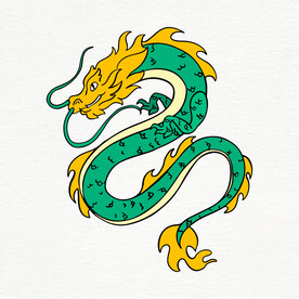 龙 