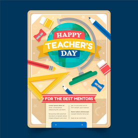 教师节海报